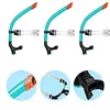 Semi-Dry Snorkel Diving Snorkel Tube One-Way Purge Valve for Snorkeling Swimming