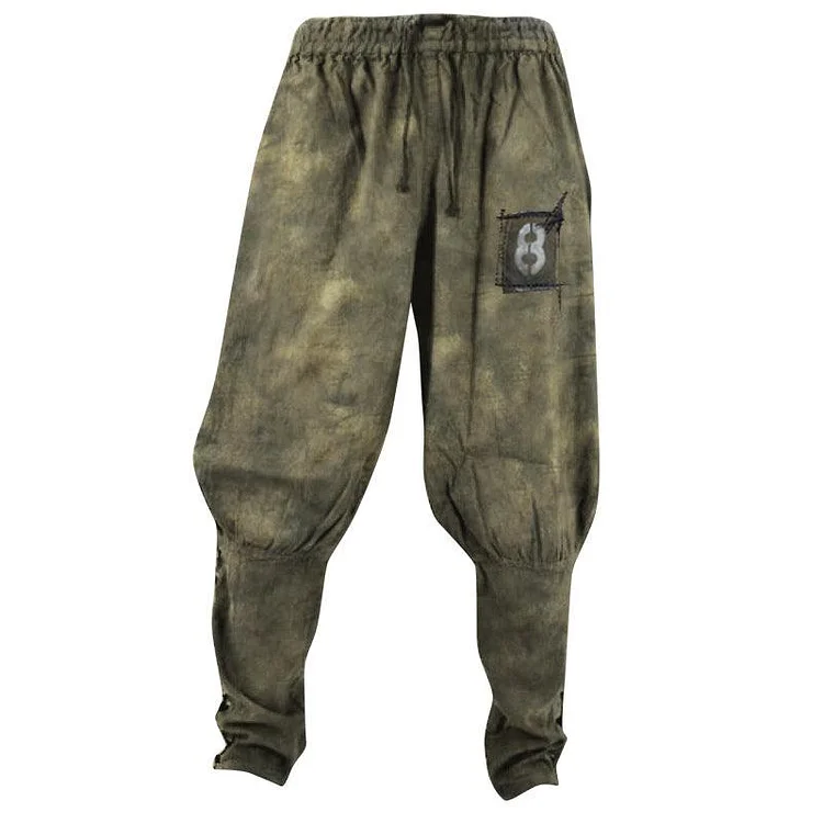 Men's Outdoor Vintage Comfortable Wear-resistant Casual Sweatpants