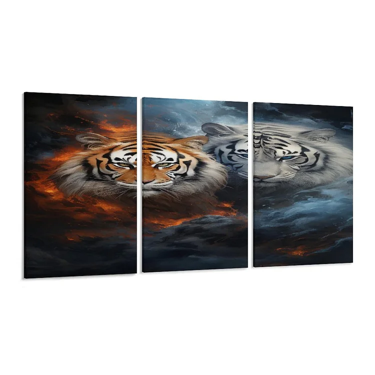 3 Panel Hanging Posters Vertical FIRE AND WATER BEASTS  customized, personalized, gift