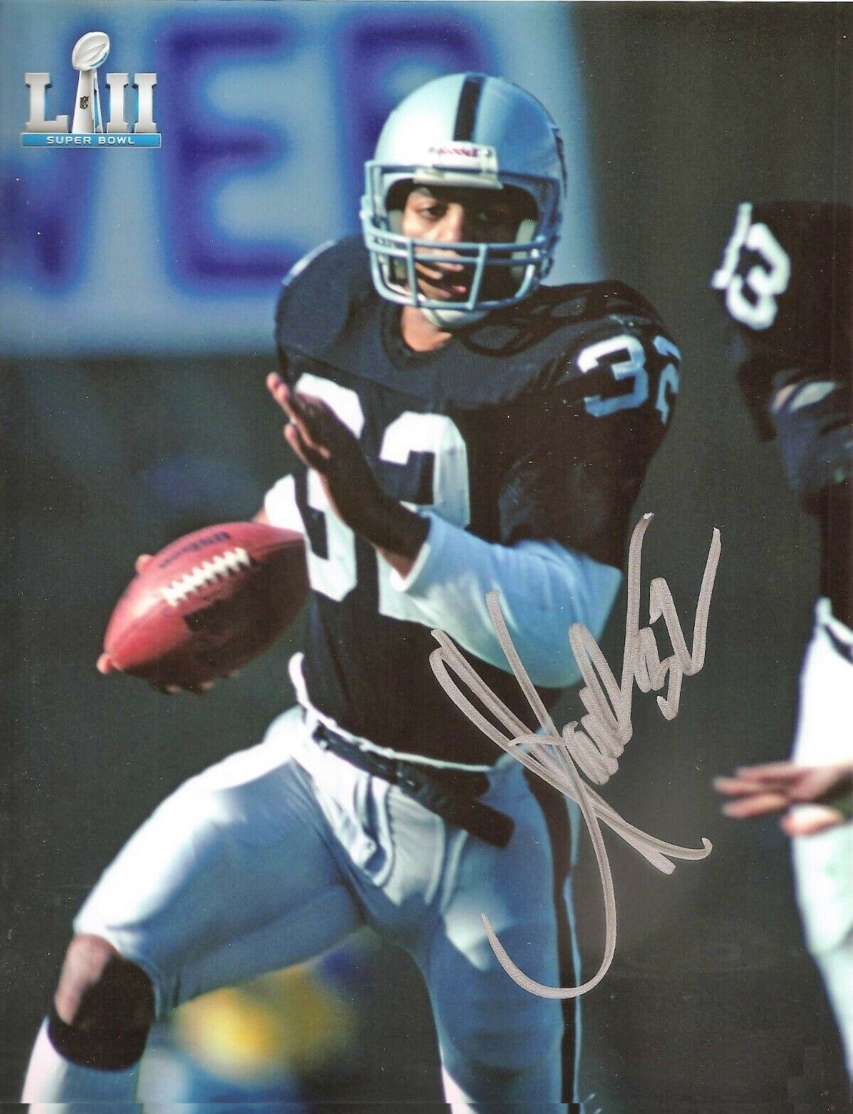 Marcus Allen Autographed Signed 8x10 Photo Poster painting ( HOF Raiders ) REPRINT