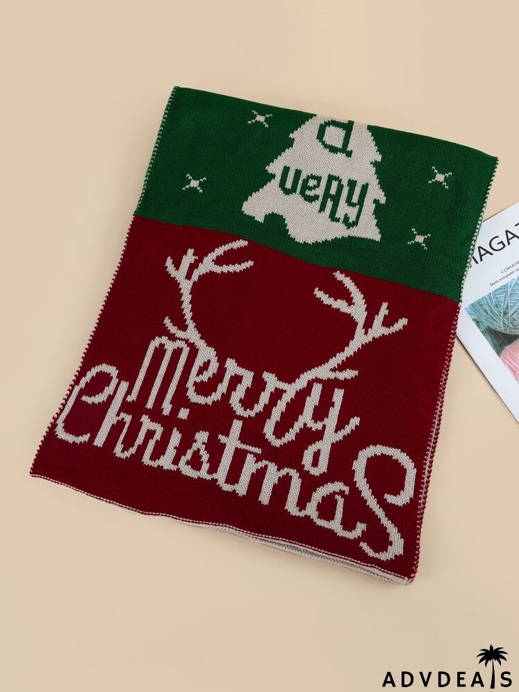 Christmas Print Scarf