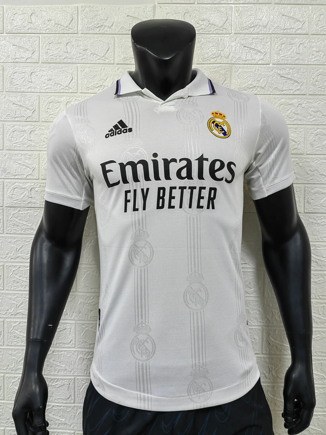 2022-2023 Real Madrid Home Player Version Men's Football T-Shirt