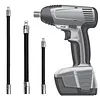 4Piece Flexible Socket Extension Bar 1/4 3/8 1/2 Inch Drive