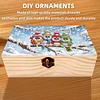 5D DIY Diamond Painting Handmade Wood Storage Box Crystal Storage Case (Owl)