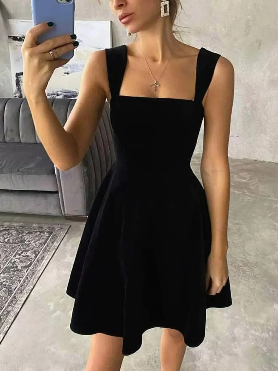 Simple little black dress