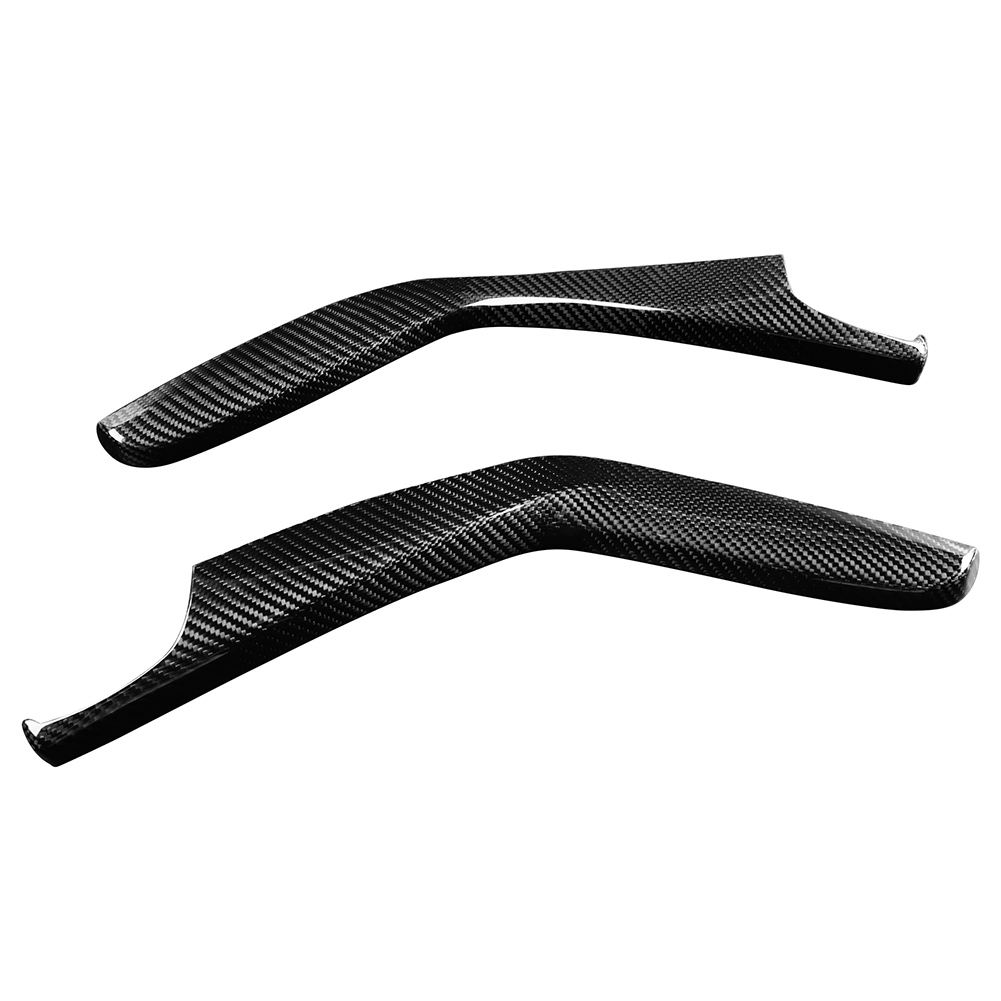 

Dry Carbon Fiber Console Side Cover Trim Stickers for Honda Civic 2016-2020, 501 Original