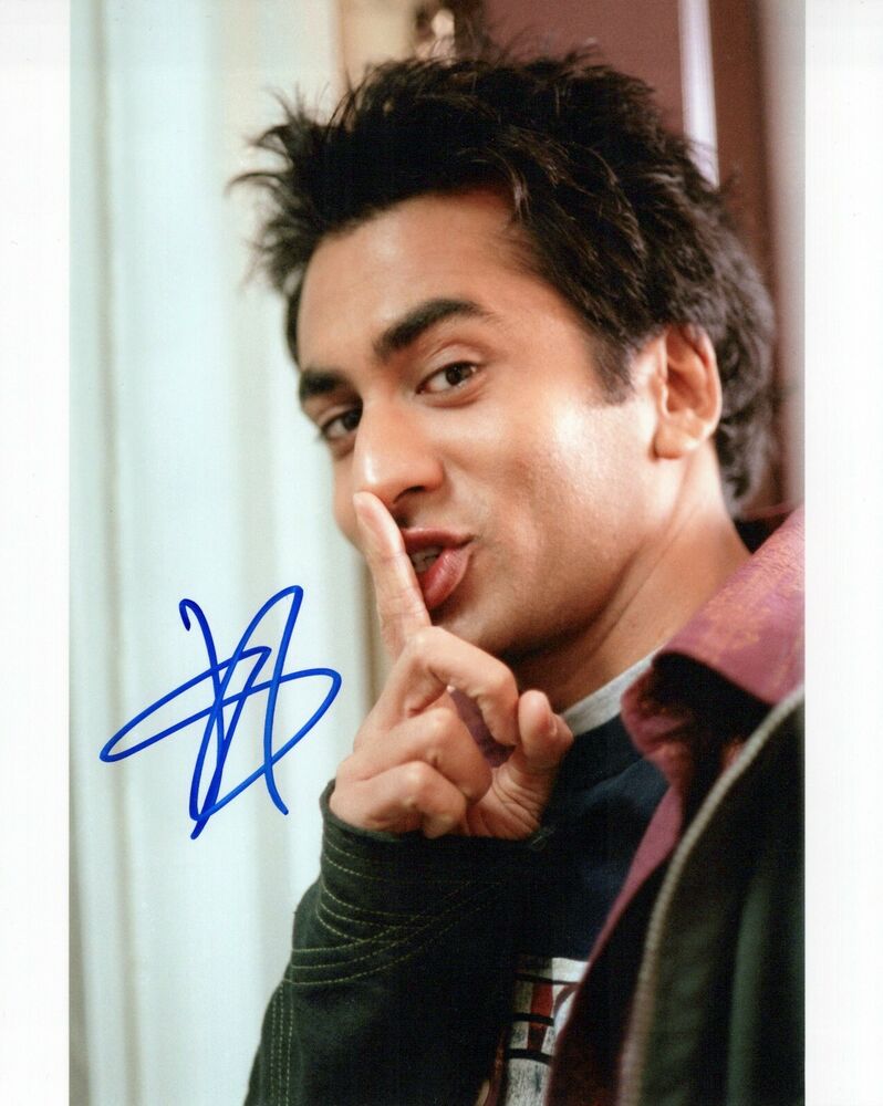 Kal Penn head shot autographed Photo Poster painting signed 8x10 #1