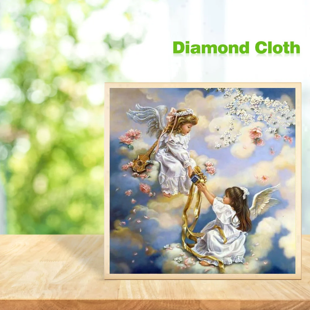 Diamond Painting - Full Round Drill - Little Angel(Canvas|30*30cm)