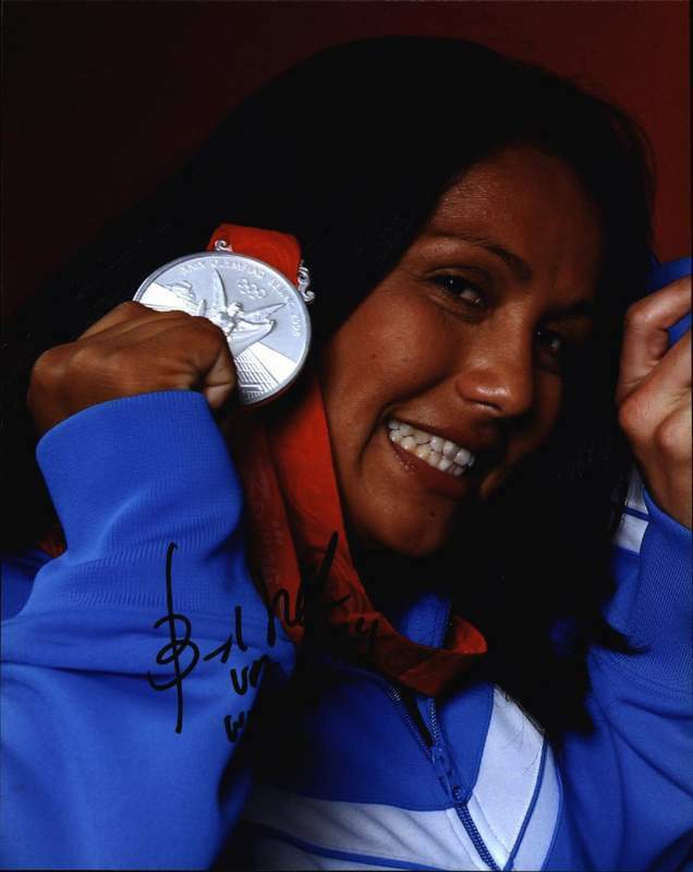 Brenda Villa authentic signed olympics 8x10 Photo Poster painting W/Cert Autographed 03