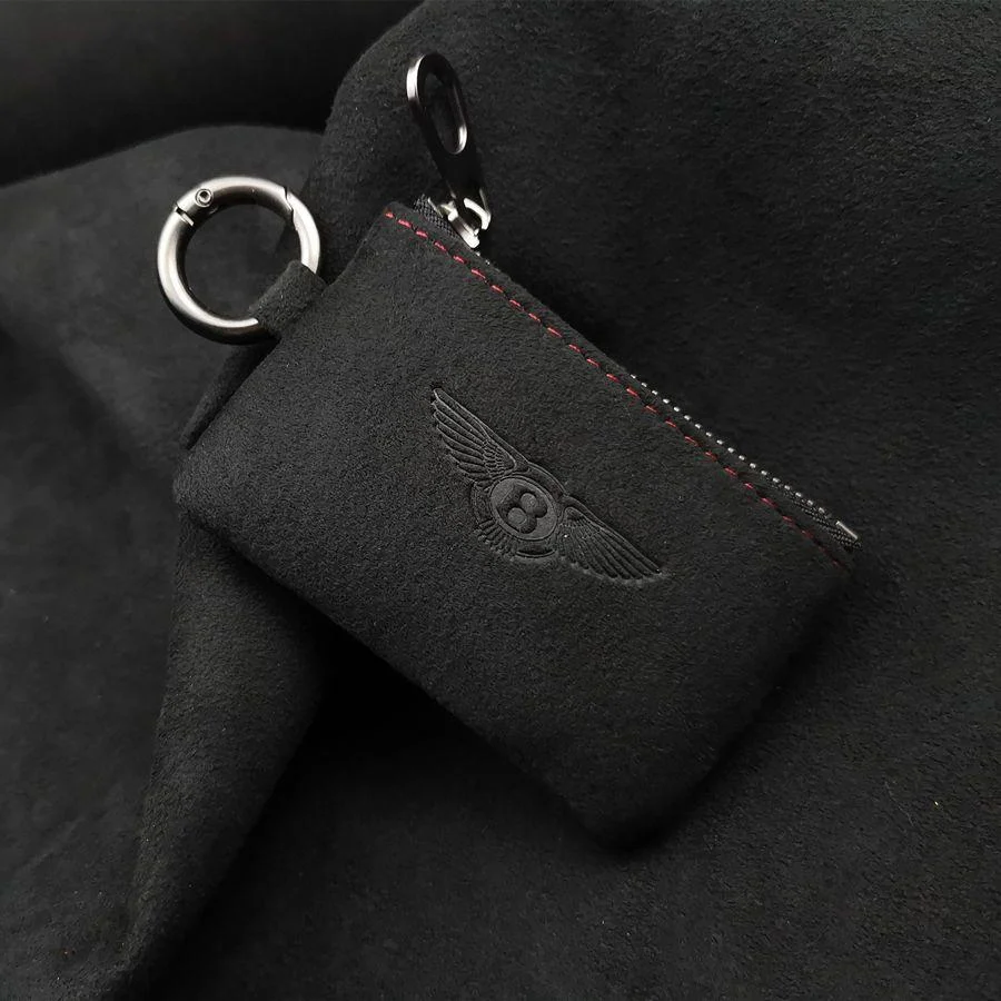 Car key high-end suede key bag