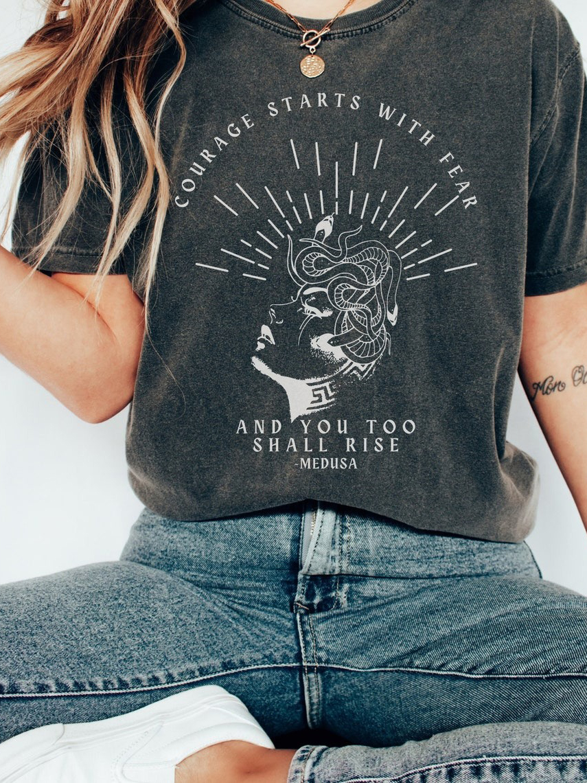Medusa Greek Mythology T-Shirt / TECHWEAR CLUB / Techwear