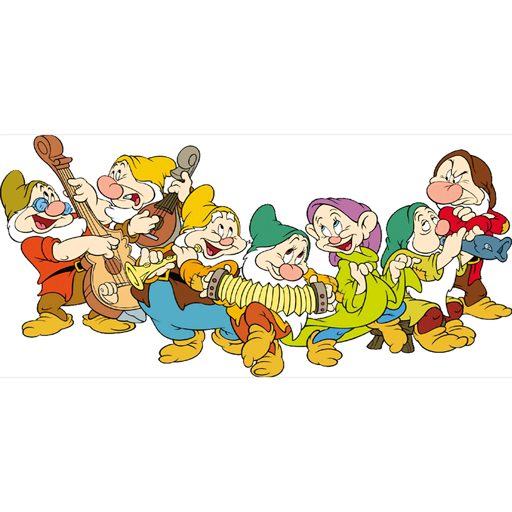 

100*50CM - Round Drill Diamond Painting - Cartoon Figure, 501 Original