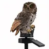 LED Resin Simulation Animal Lawn Ground Plug Lamp Weatherproof Solar Figures Energy-Saving Lighting Easy To Use for Outdoor Patio Yard Balcony Courtyard