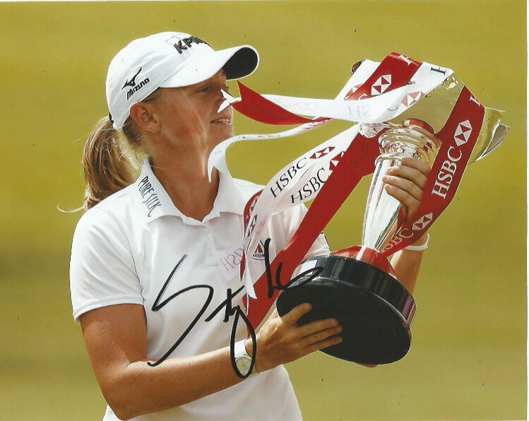 LPGA Stacy Lewis Autographed Signed 8x10 Photo Poster painting COA C