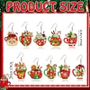 10 Pairs Christmas Cup Diamond Painting Jewel （Double-Sided)