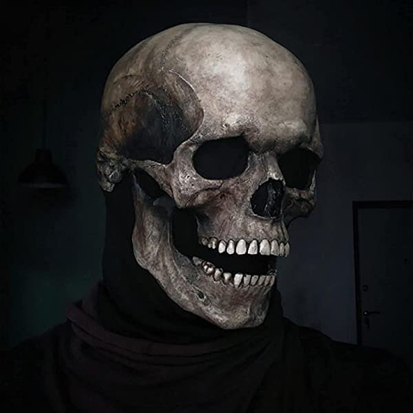 【20% off】Halloween Skeleton Headgear Full Head Skull Mask