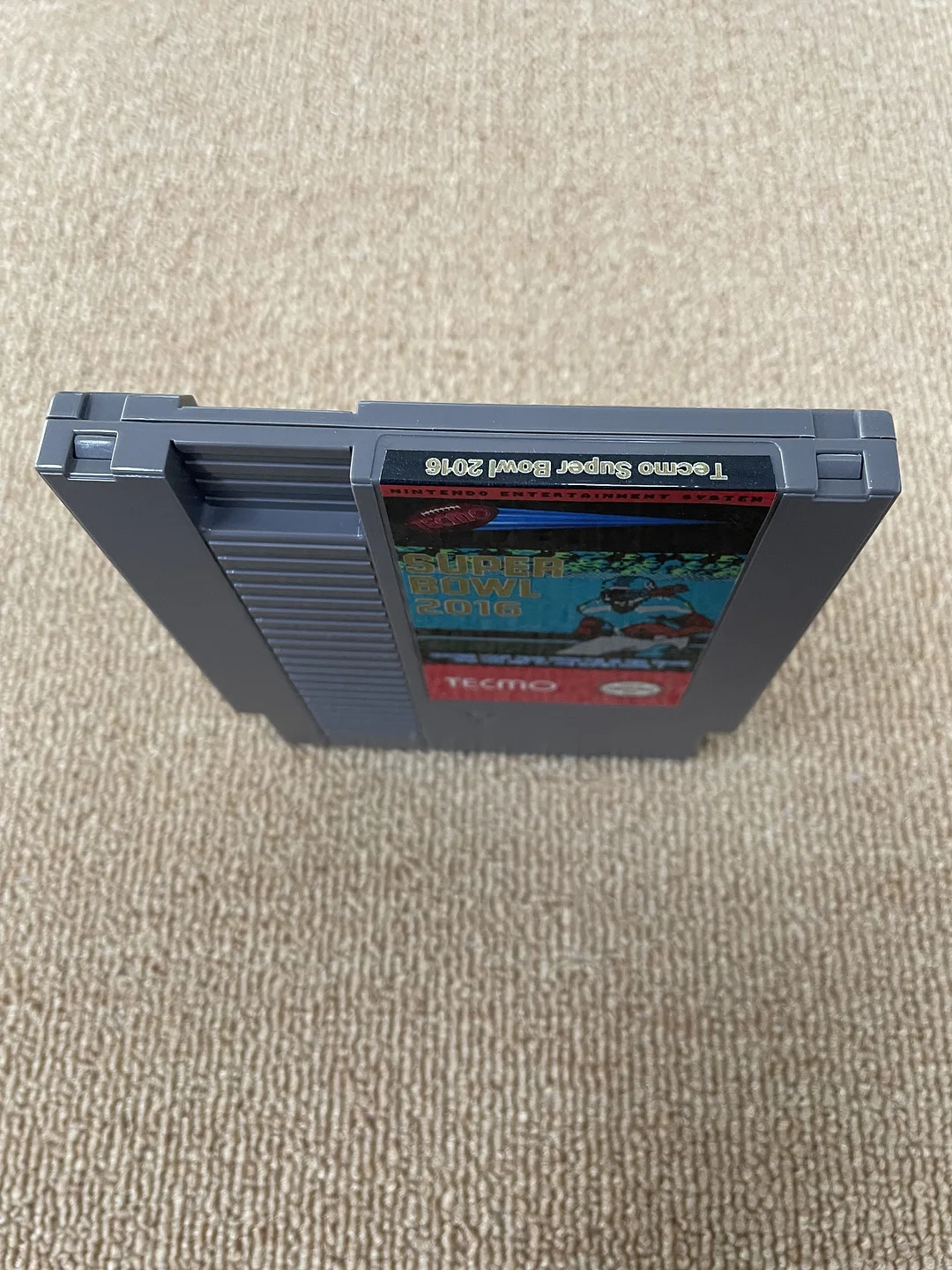 Tecmo Super Bowl 2016 For Nintendo NES - 8 Bit Game Cartridge