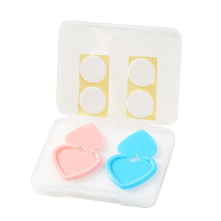 2Pcs Heart-Shape Diamond Painting Copy Board Protector for Light Pad (Blue Pink) gbfke