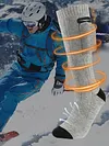 Electric Heated Socks Outdoor Skiing Foot Warmer Heating Socks for Men and Women