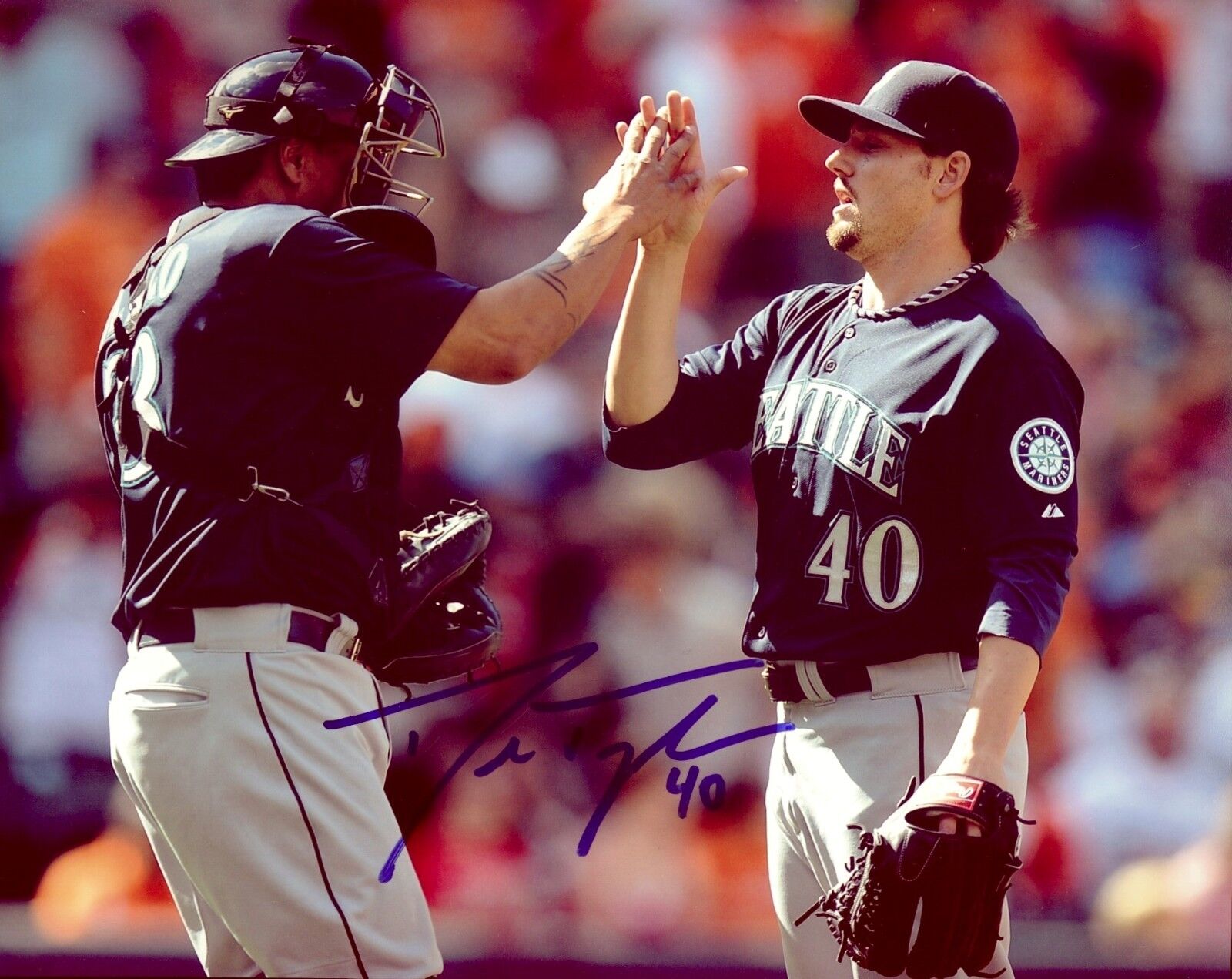 Danny Farquhar 8x10 Photo Poster painting I Autographed Signed AUTO Seattle Mariners