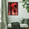Peinture diamant diamant couple foret carré de la Saint-Valentin-35*45cm