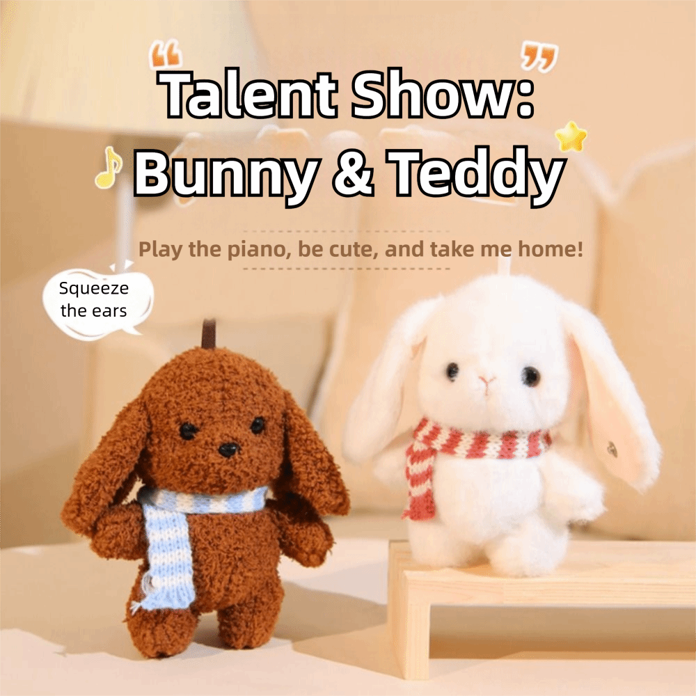 Tegooe Interactive Plush Robot Puppy Toy - Walking
