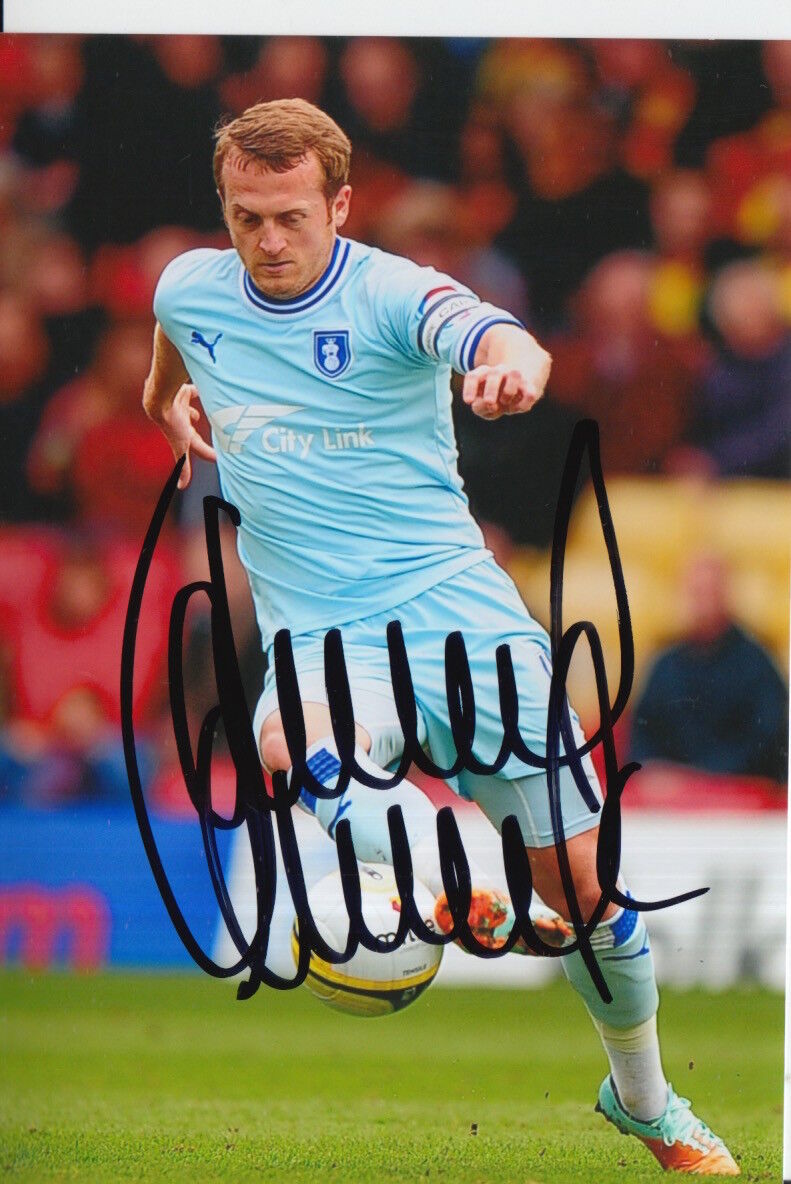 COVENTRY CITY HAND SIGNED SAMMY CLINGAN 6X4 Photo Poster painting 6.