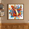Tigger Painter - 18CT Stamped Cross Stitch 25*25cm tapestrymarket