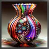 【Limited Stock Sale】Abstract Art Vase - 11CT Stamped Cross Stitch 50*50cm tapestrymarket