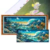Auspicious Landscapes-11CT Stamped Cross Stitch 190*80cm/74.8*31.5in(Big Size) tapestrymarket