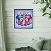 Disney mickey minnie-peinture diamant rond-30*30cm