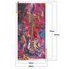 Gitarre - Rund/Vierkant Diamant Malerei 45*85CM (Große Größe)