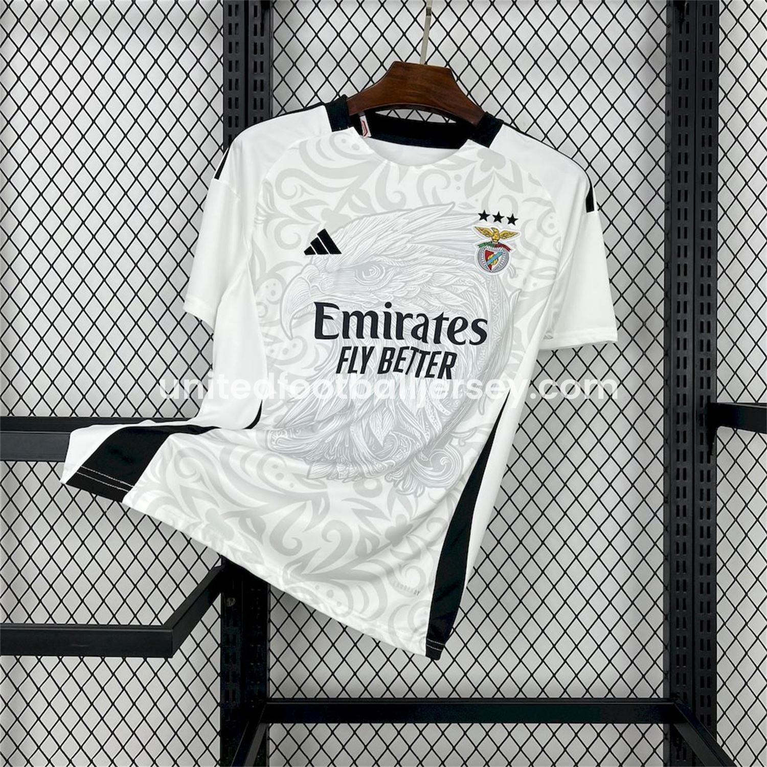 Benfica 24-25 White Concept Jersey - Fans Version