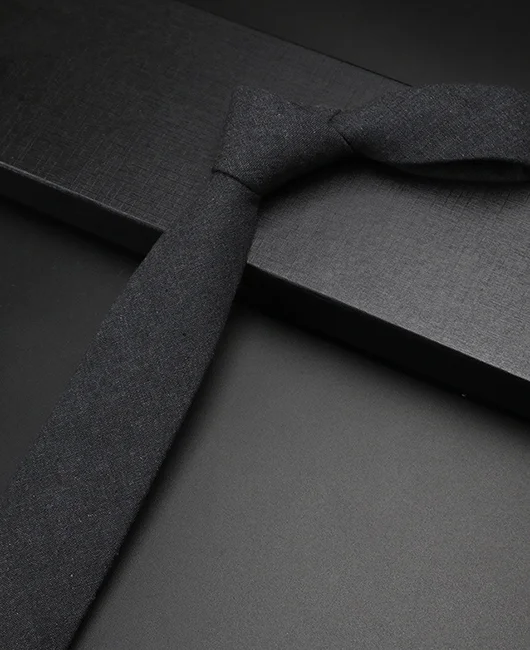 Business Plain Essentials Adjustable Necktie 