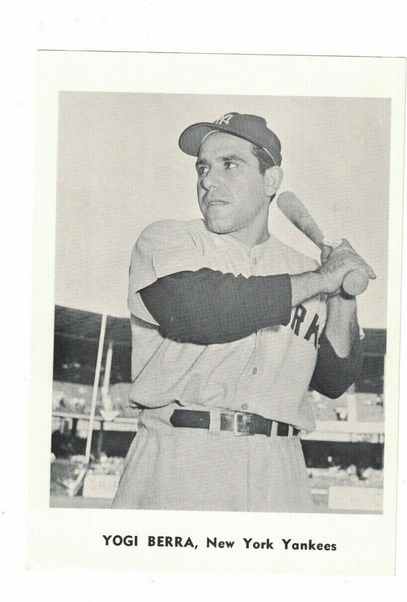 Yogi Berra New York Yankees 1960's 5x7 Picture Pack Photo Poster painting