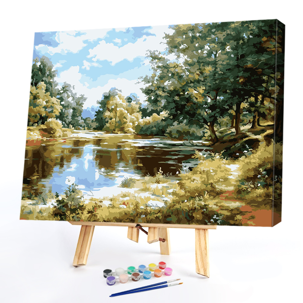 

40x50cm - Paint By Numbers Lake, 501 Original