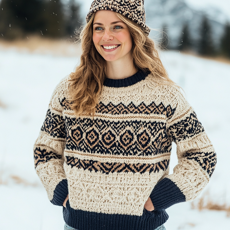 Retro Christmas Sweater