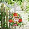 5D DIY Diamond Painting Wreath Kit Special Shape Drill Rhinestone Garland Craft
