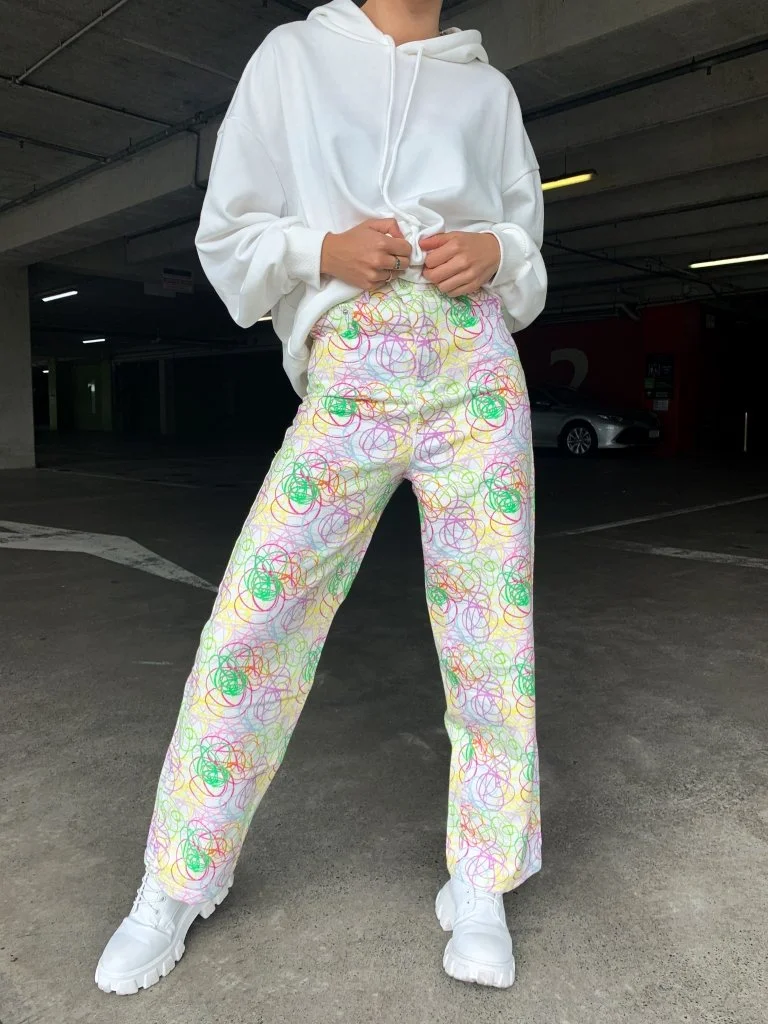 Scribble It Out Jeans