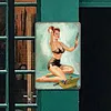 Girl - Vintage Metal Signs(8*12Inch/12*16Inch)-Pin-up-girls