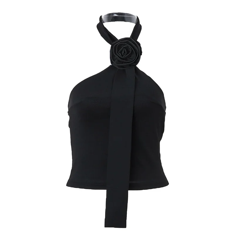 Brownm Brownm New Women's Wear Fashion Sexy Diversity Style Can Be Salt Can Be Sweet Pure Desire Rose Short Style Vest
