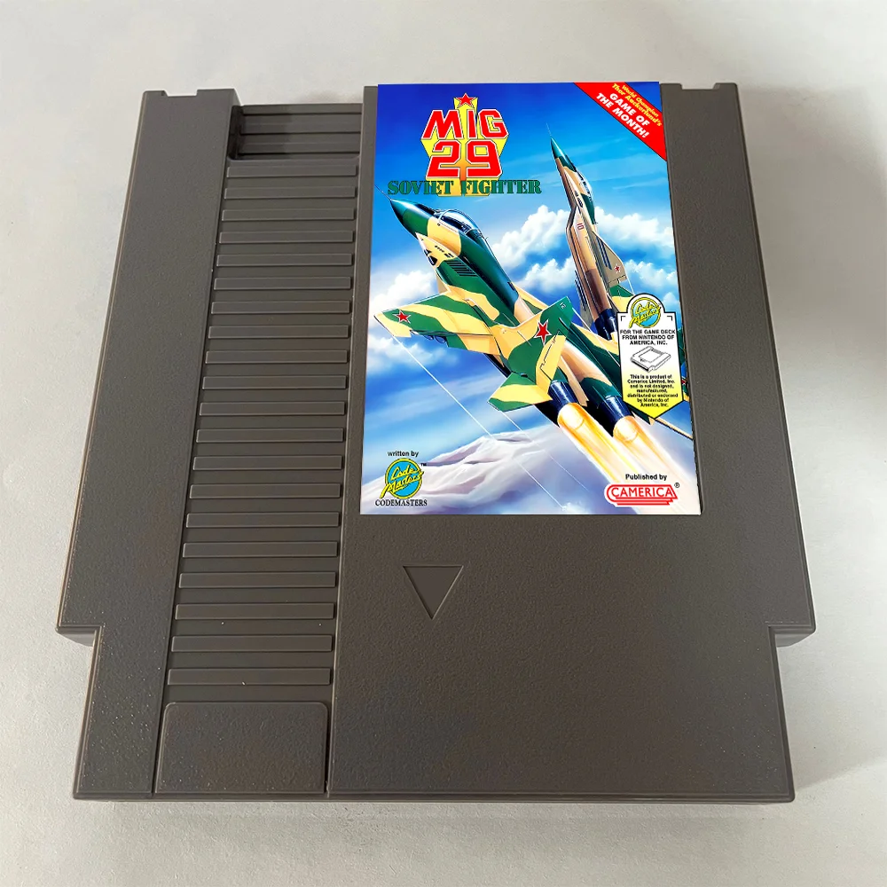 MiG 29 - Soviet Fighter NES For Nintendo Entertainment System Console - 8 Bit Game Cartridge