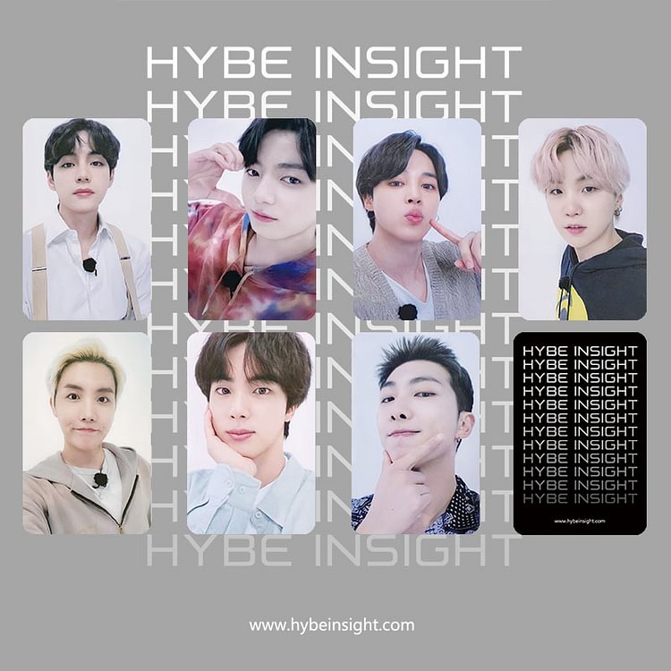 BTS HYBE INSIGHT Photo Polaroird Card