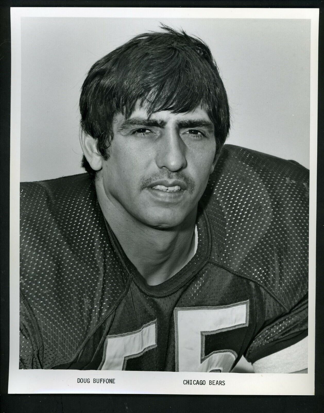 Doug Buffone Chicago Bears Team Issued 1972 Press Photo Poster painting