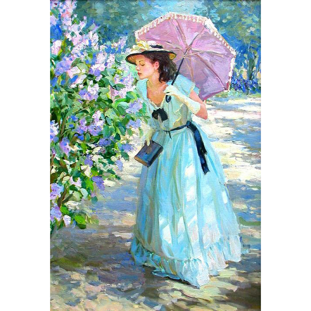 

Girl - Round Drill Diamond Painting - 30*40CM, 501 Original