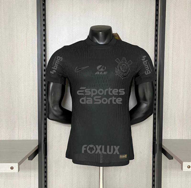 24/25 Player Version Corinthians Soccer Jersey Away + All sponsors