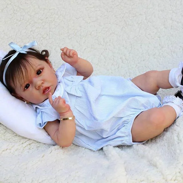 20" Gigi Realistic Baby Doll "Breathes" or Has "Heartbeat"💖 & Sound🔊 Rebornartdoll® RSAW-Rebornartdoll®