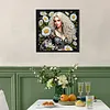 Special Shape Rhinestone Diamond Painting Kit Partial Drill(Daisy Beauty)