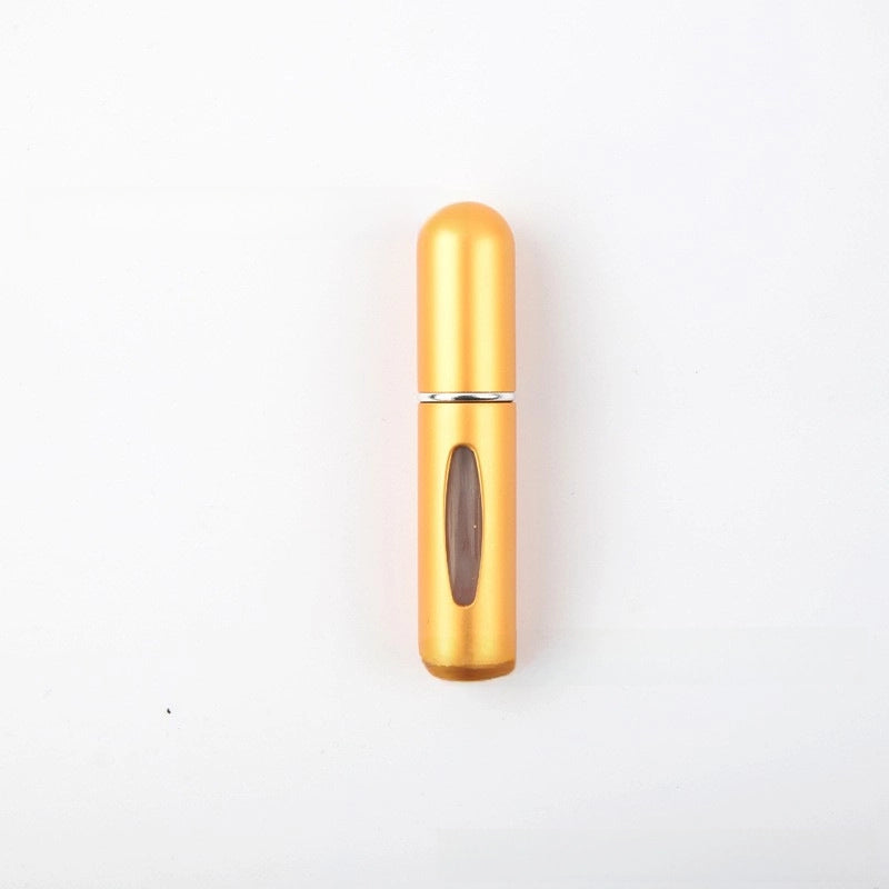 In Stock 5ml Bottom Filling Perfume Bottle Recyclable Portable Rechargeable Perfume Spray Bottle Perfume Electrochemical Aluminum Bottle