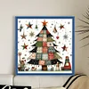 Xmas Tree-11CT Stamped Cross Stitch 50*50cm/19.69*19.69in